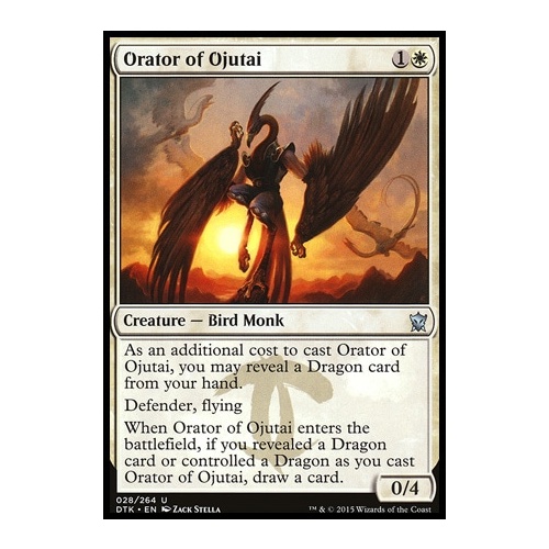 Orator of Ojutai FOIL - DTK