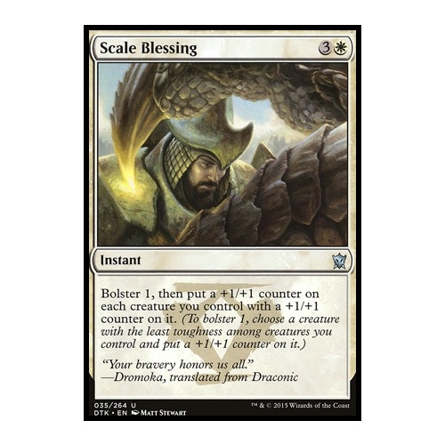 Scale Blessing FOIL - DTK