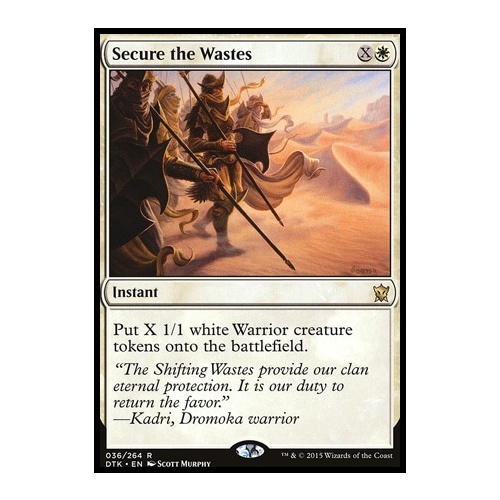 Secure the Wastes FOIL - DTK