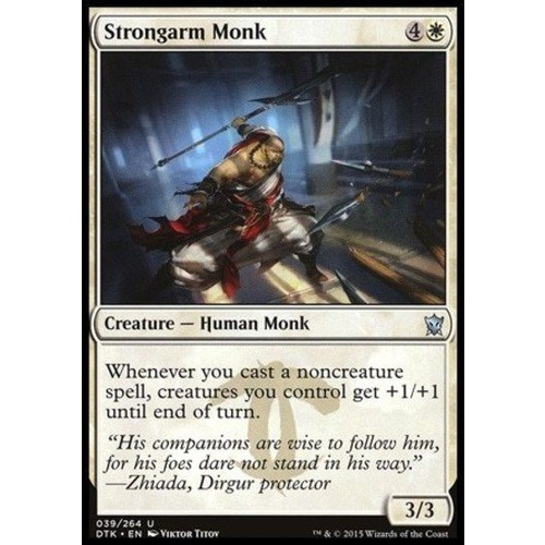 Strongarm Monk FOIL - DTK