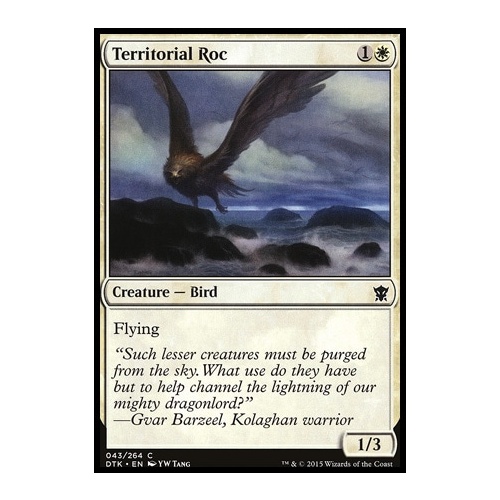 Territorial Roc FOIL - DTK