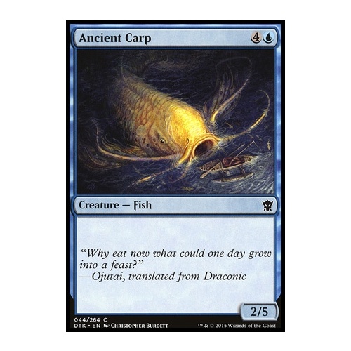 Ancient Carp FOIL - DTK