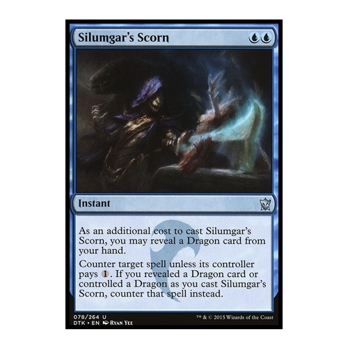 Silumgar's Scorn FOIL - DTK