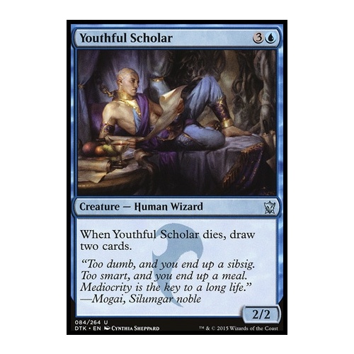 Youthful Scholar FOIL - DTK