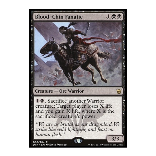 Blood-Chin Fanatic FOIL - DTK