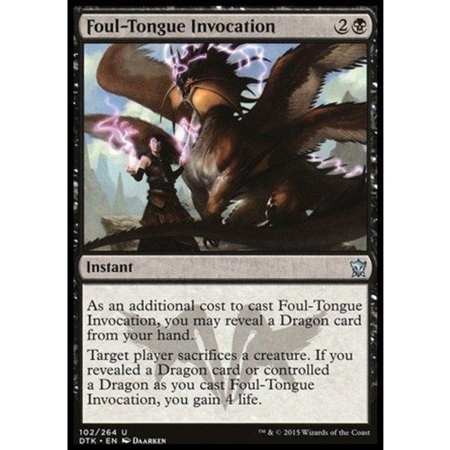 Foul-Tongue Invocation - DTK