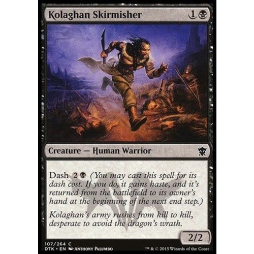 Kolaghan Skirmisher FOIL - DTK
