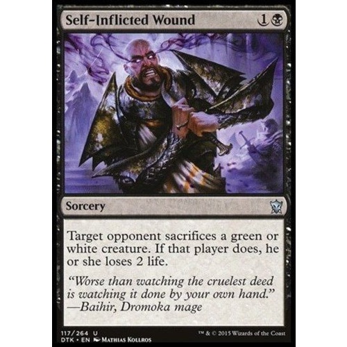 Self-Inflicted Wound FOIL - DTK