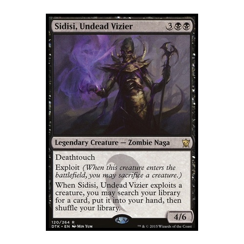 Sidisi, Undead Vizier FOIL - DTK