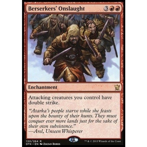 Berserkers' Onslaught FOIL - DTK