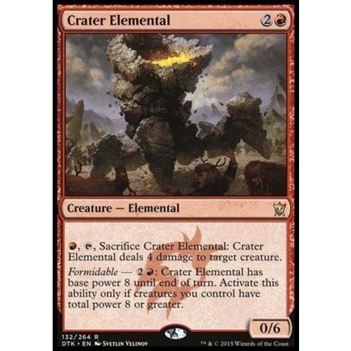 Crater Elemental - DTK