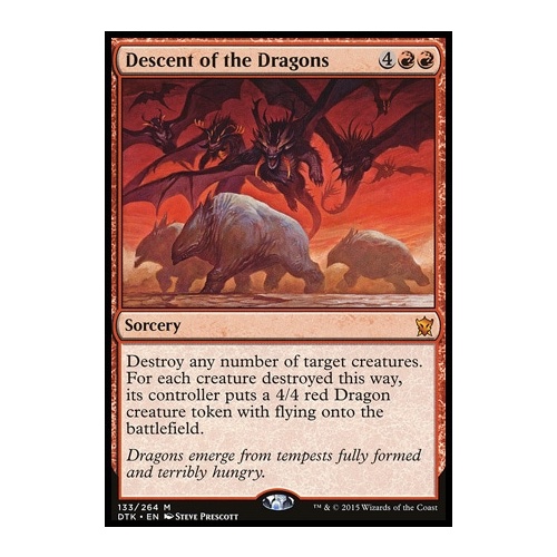 Descent of the Dragons FOIL - DTK