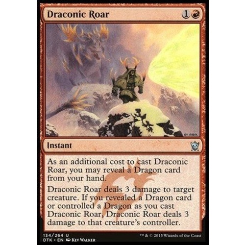 Draconic Roar - DTK