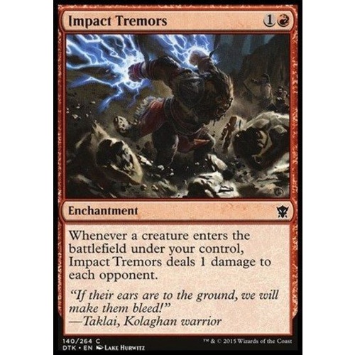 Impact Tremors FOIL - DTK
