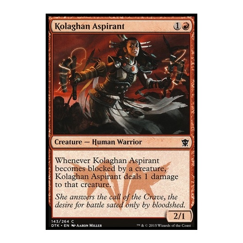 Kolaghan Aspirant FOIL - DTK