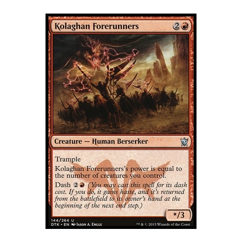 Kolaghan Forerunners FOIL - DTK