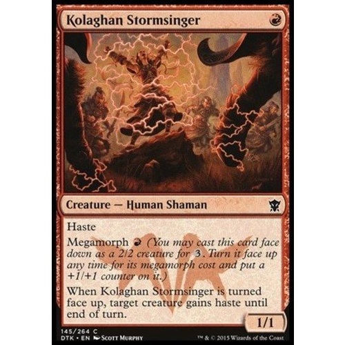 Kolaghan Stormsinger FOIL - DTK