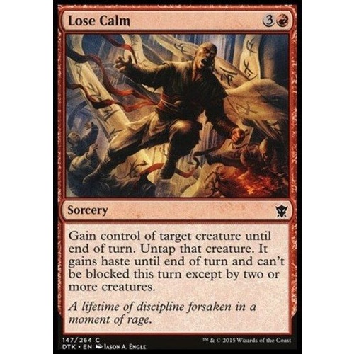 Lose Calm FOIL - DTK
