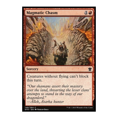 Magmatic Chasm FOIL - DTK