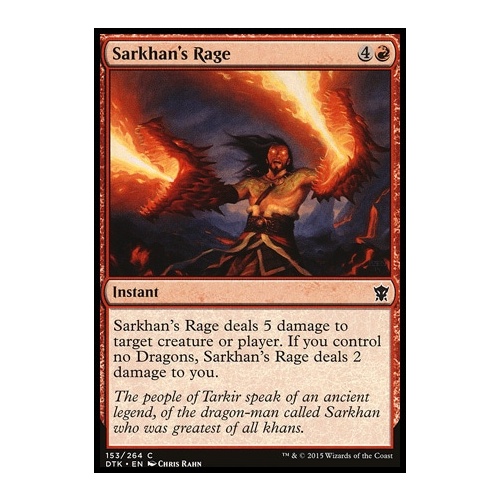 Sarkhan's Rage - DTK