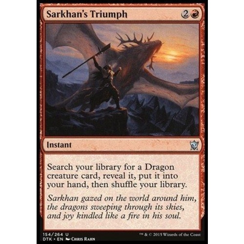 Sarkhan's Triumph - DTK