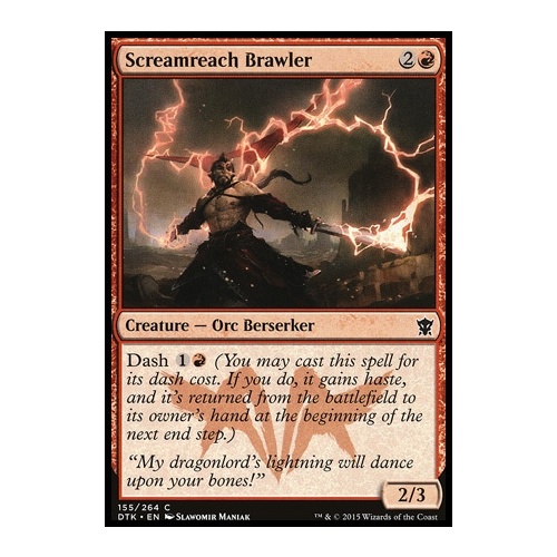 Screamreach Brawler FOIL - DTK