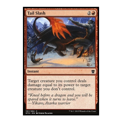 Tail Slash FOIL - DTK