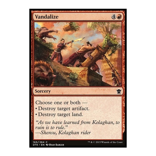 Vandalize FOIL - DTK