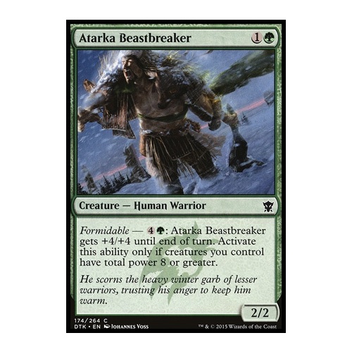 Atarka Beastbreaker FOIL - DTK
