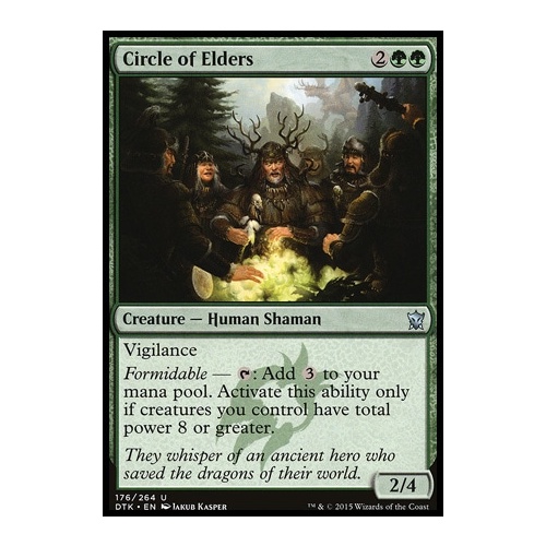 Circle of Elders FOIL - DTK