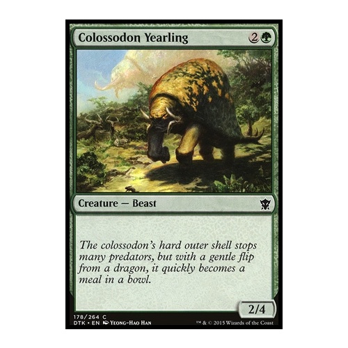 Colossodon Yearling FOIL - DTK