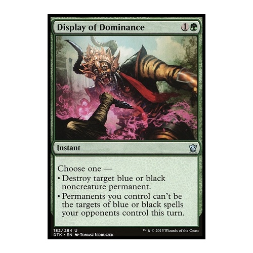 Display of Dominance FOIL - DTK