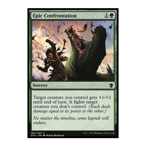 Epic Confrontation FOIL - DTK