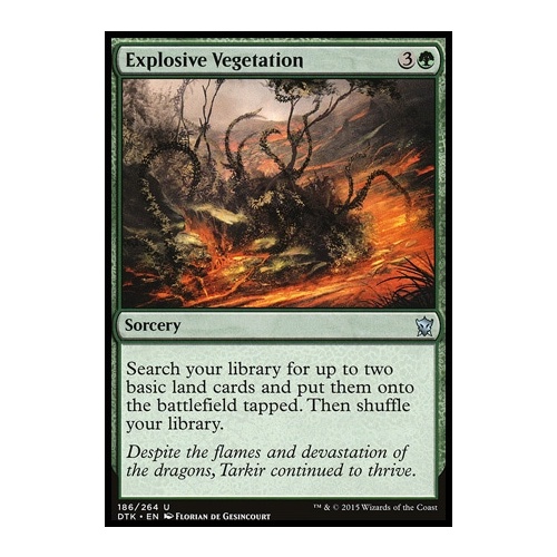 Explosive Vegetation FOIL - DTK