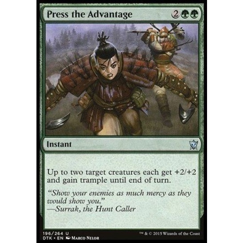 Press the Advantage FOIL - DTK