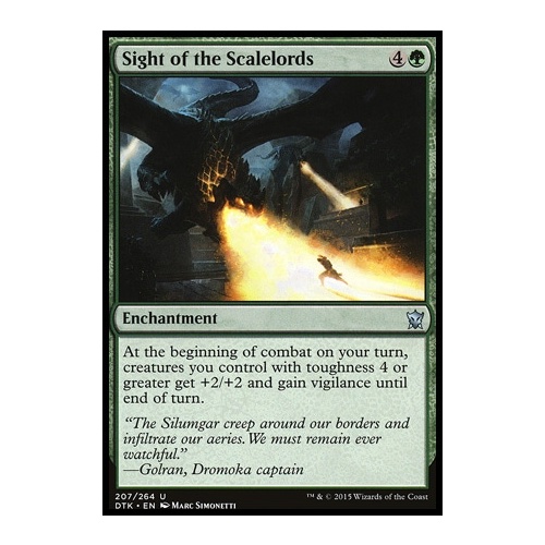 Sight of the Scalelords FOIL - DTK