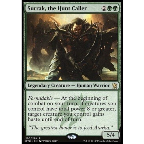 Surrak, the Hunt Caller FOIL - DTK