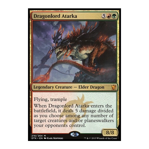 Dragonlord Atarka FOIL - DTK