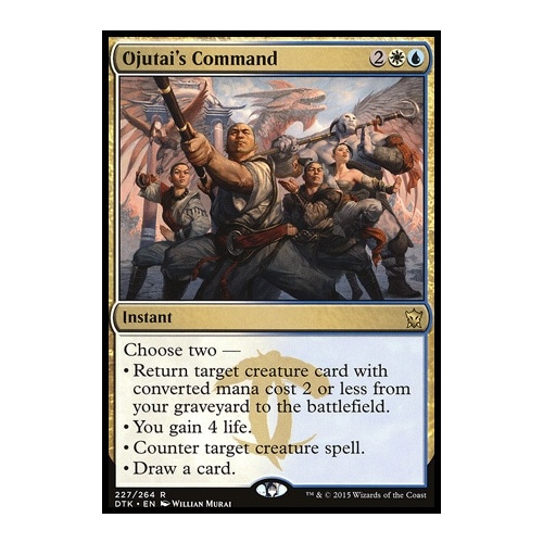Ojutai's Command FOIL - DTK