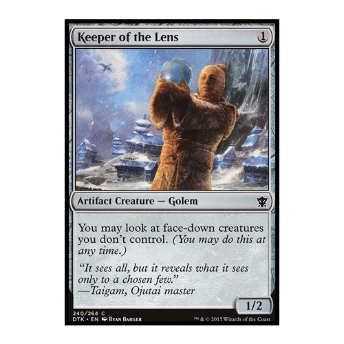 Keeper of the Lens FOIL - DTK