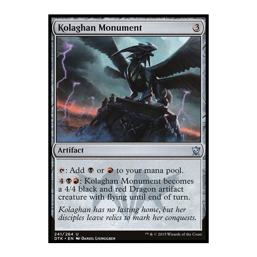 Kolaghan Monument FOIL - DTK