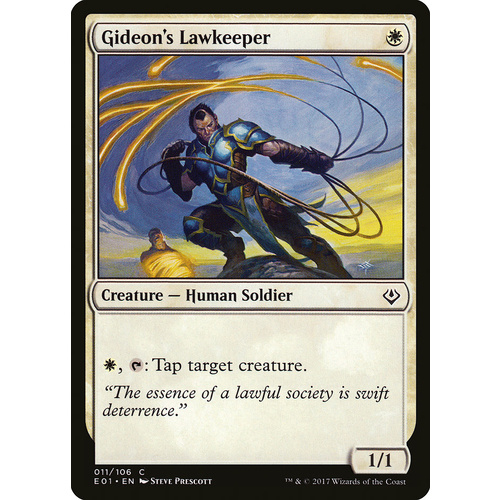 Gideon's Lawkeeper - E01