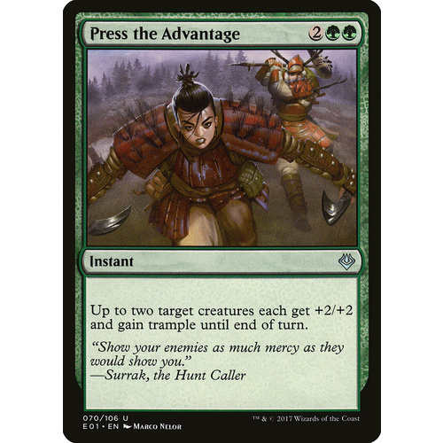 Press the Advantage - E01