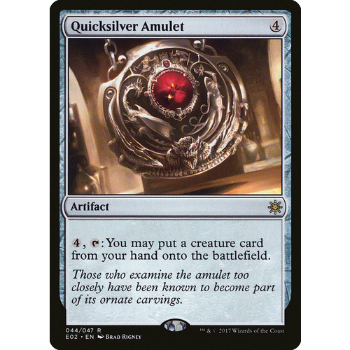 Quicksilver Amulet - E02