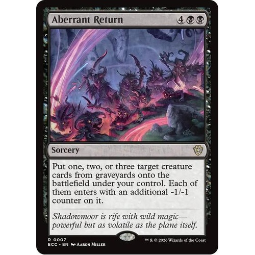 Aberrant Return - ECC
