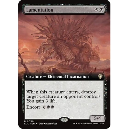 Lamentation (Extended Art) - ECC