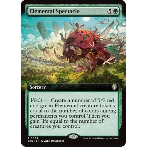 Elemental Spectacle (Extended Art) - ECC