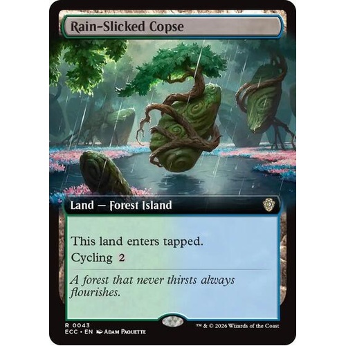 Rain-Slicked Copse (Extended Art) - ECC