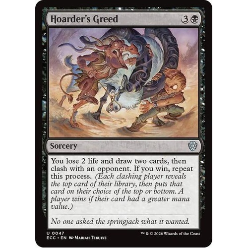 Hoarder's Greed - ECC
