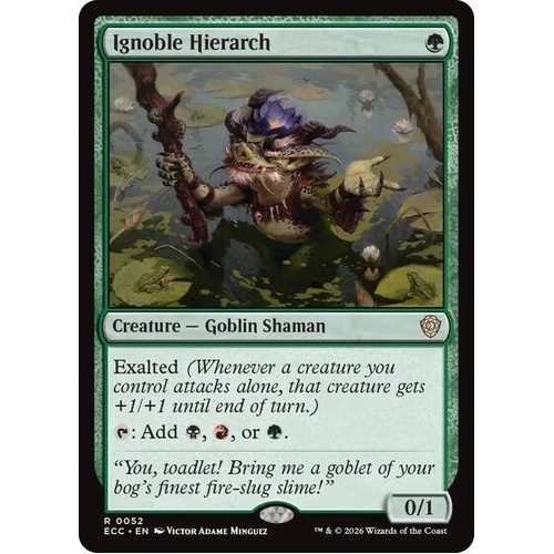 Ignoble Hierarch - ECC